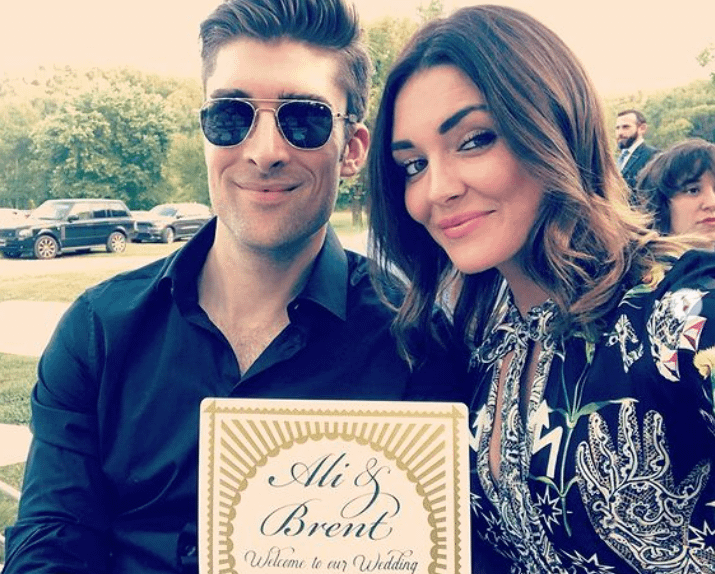 Taylor Cole and husband Cameron Larson