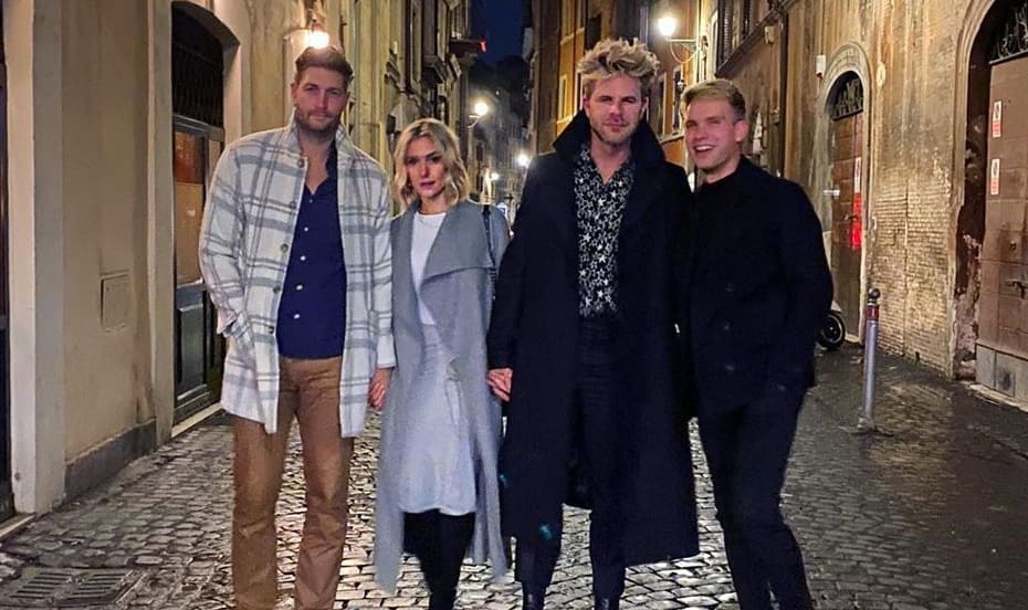 Justin Anderson and Scoot in Italy