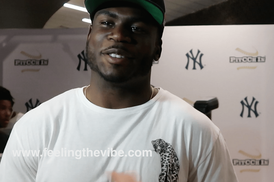 Quincy Enunwa NY Jets Interview at CC Sabathia's Softball Game