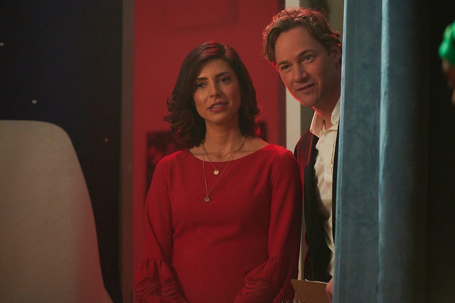 Cindy Sampson and Steve Byers from Christmas Break and Lifetime